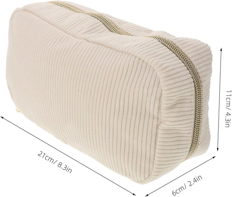 حقيبة مستحضرات التجميل للسفر من القطيفة سعة كبيرة منظم مستحضرات التجميل للنساء - Image 2